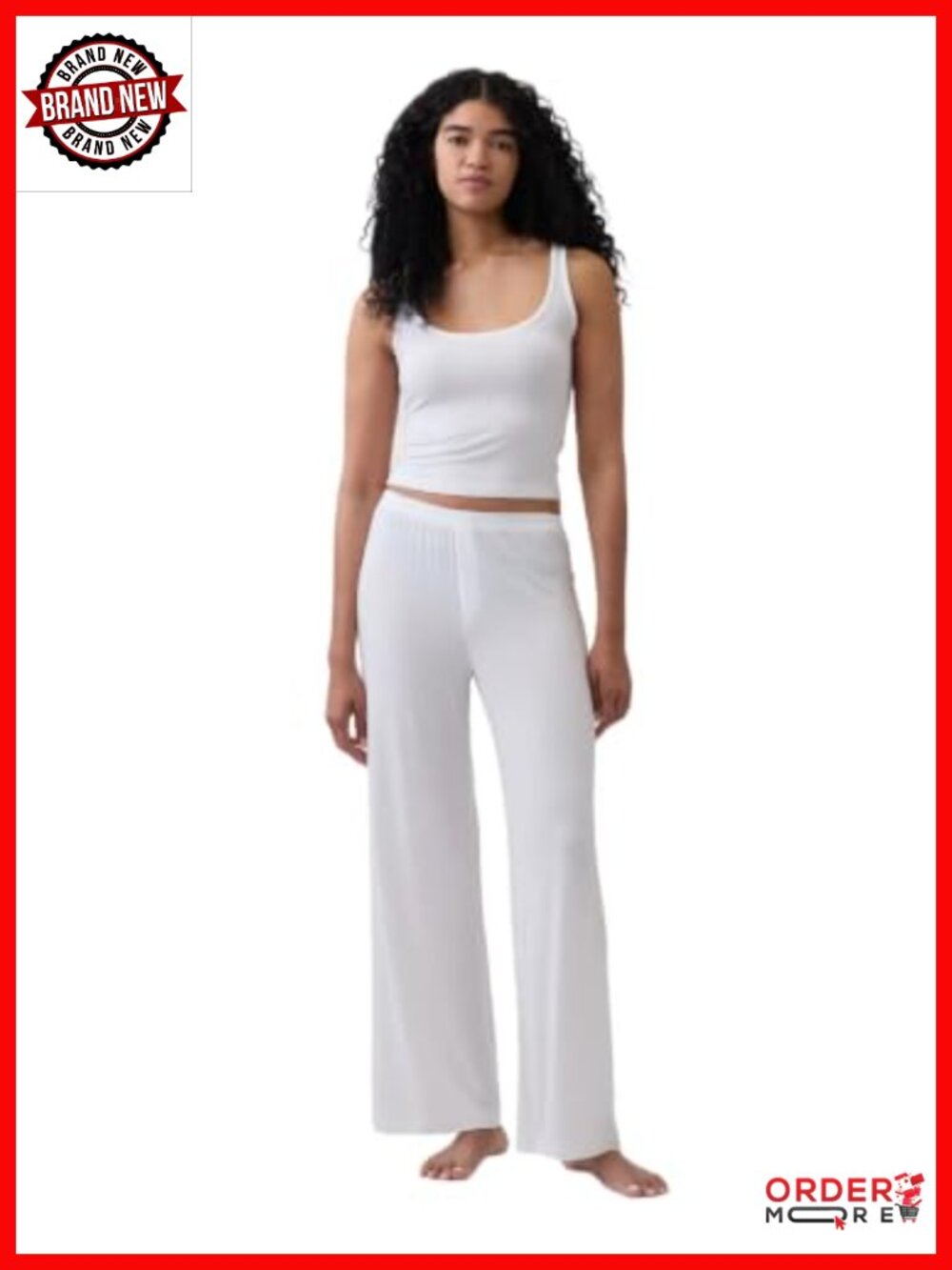 Modal Pajama Pant XS Petite Pull On Ankle Length Sleep Lounge Bottom